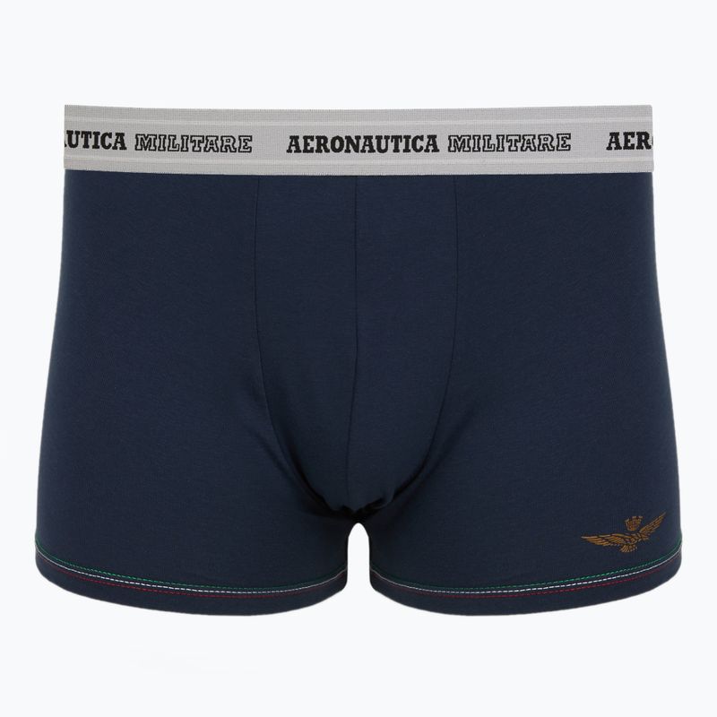 Herrenboxershorts Aeronautica Militare AM1UBX004 2 pack navy 2