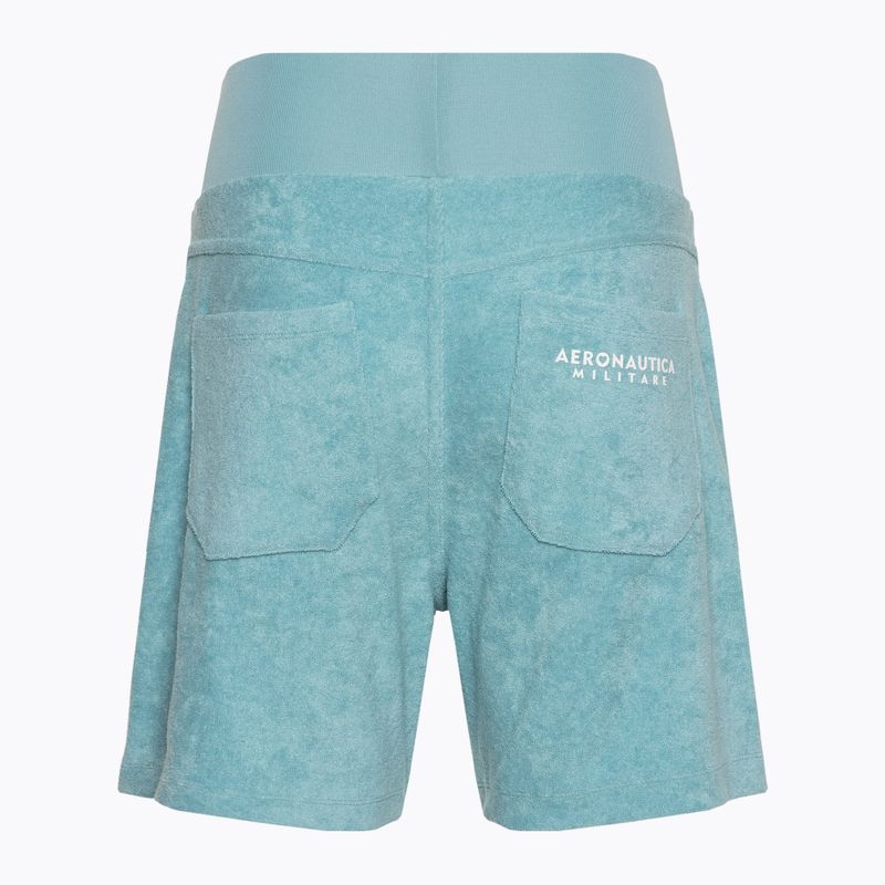 Damen Aeronautica Militare Sportshorts florida blau 2