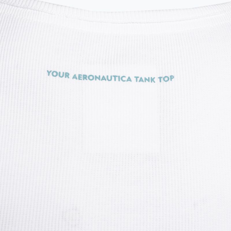 Aeronautica Militare Damen-Tanktop Sport optisch weiß 4