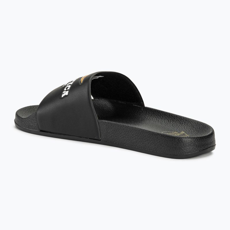 Herren Aeronautica Militare Beach jet schwarz flip-flops 3