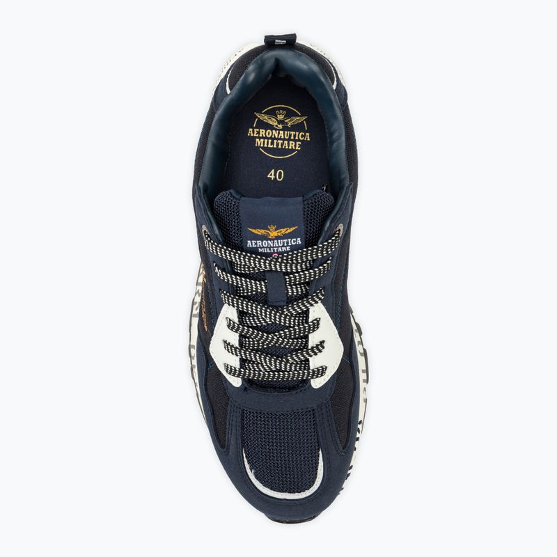 Herren Aeronautica Militare Gedruckte Sohle hellblau Schuhe 5