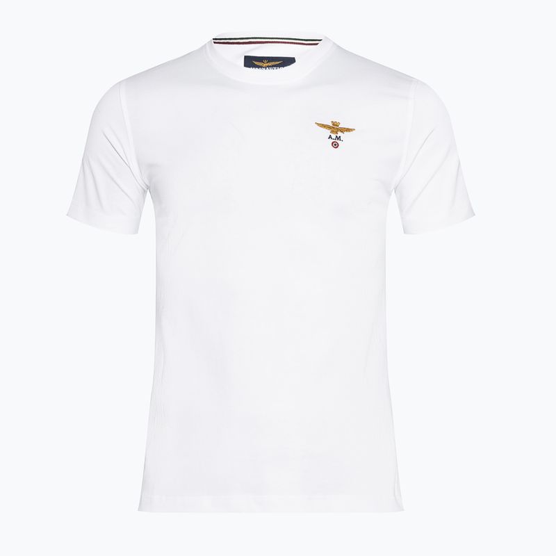 Herren Aeronautica Militare Essential weißes T-Shirt