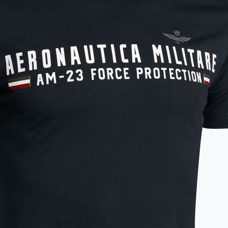 Herren Aeronautica Militare Heritage dunkelblau T-Shirt