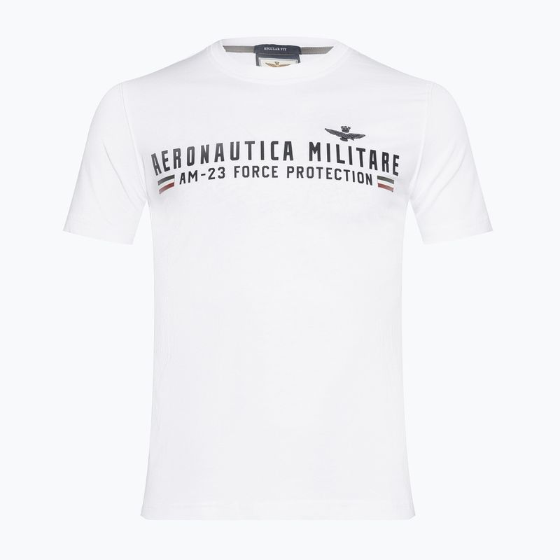 Herren Aeronautica Militare Heritage weißes T-Shirt
