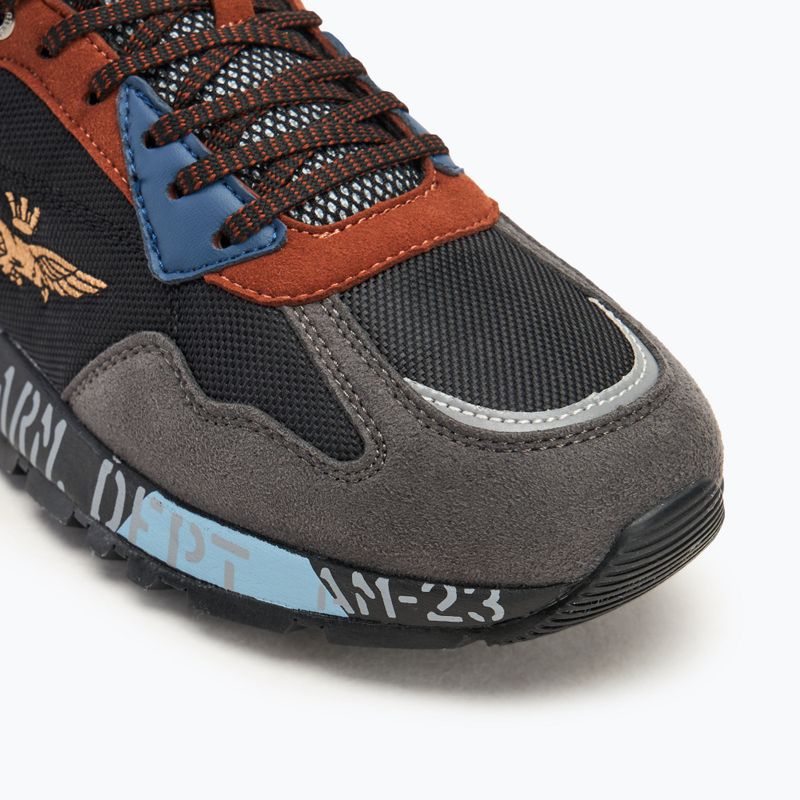 Schuhe Herren Aeronautica Militare SC276CT3380 grey/black 7
