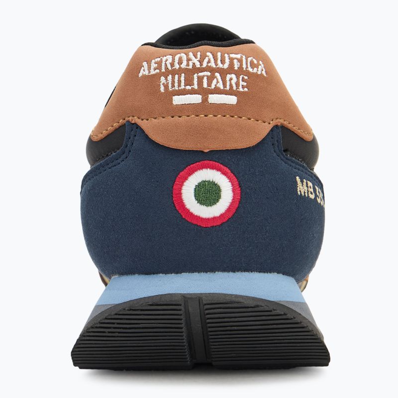 Schuhe Herren Aeronautica Militare SC292CT3331 blue/light brown/black 6