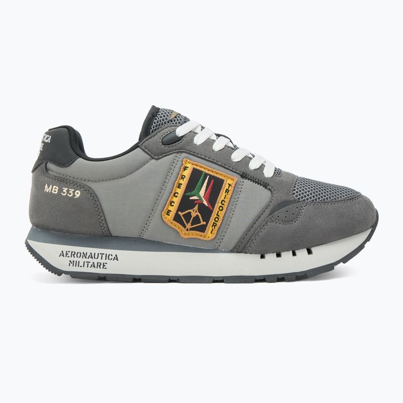 Aeronautica Militare Herrenschuhe SC292CT3331 hellgrau/dunkelgrau 2