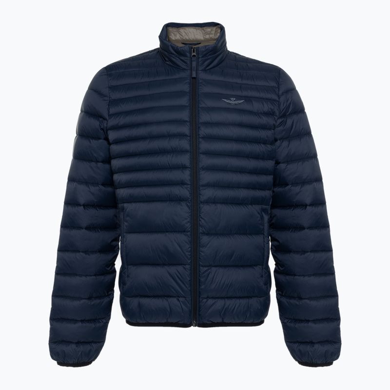 DaunenWinterjacke Herren Aeronautica Militare Essential dark blue