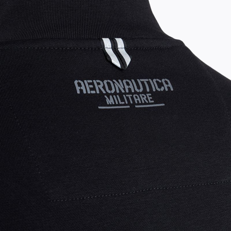 Sweatshrit Hoodie Herren Aeronautica Militare Sport jet black 4