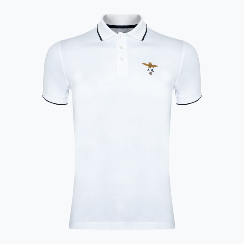 Poloshirt Herren Aeronautica Militare Essential off white