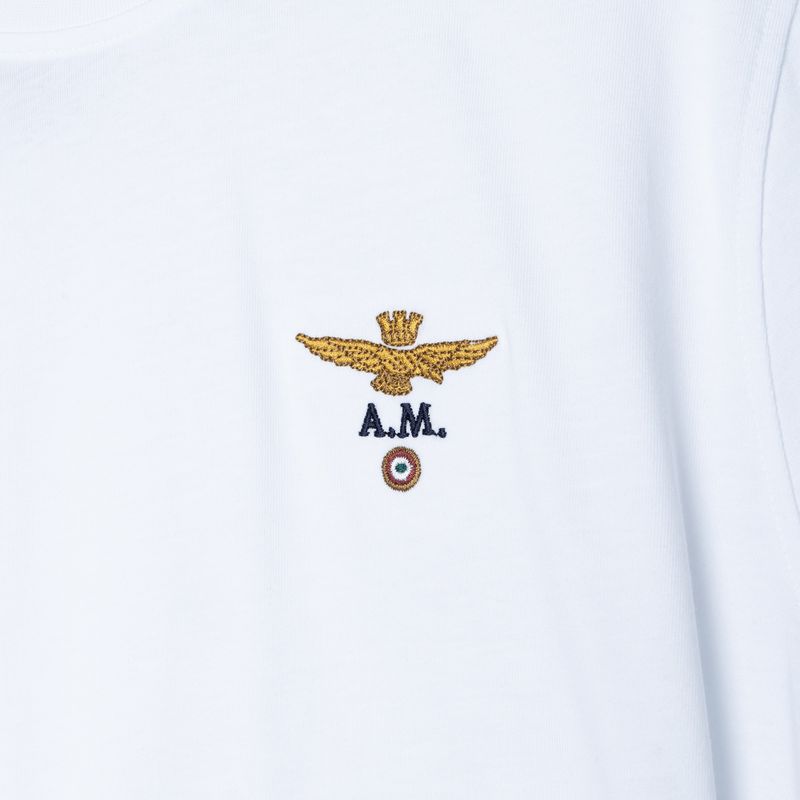 Shirt Herren Aeronautica Militare Essential off white 3