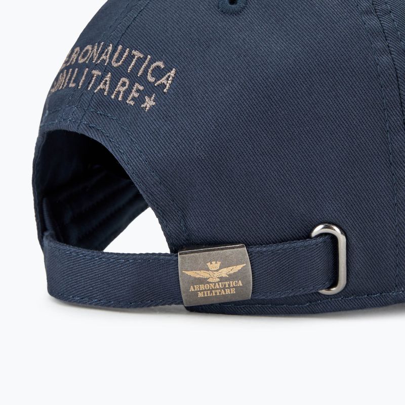 Mütze Basecap Herren Aeronautica Militare Cotton With Logo blue navy 4