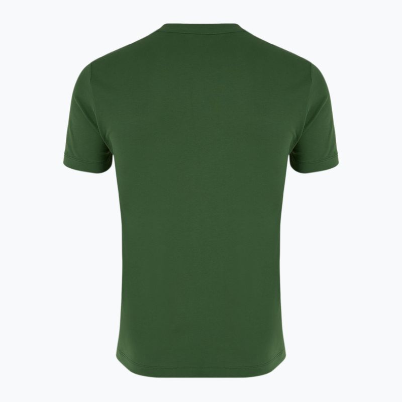 Herren T-Shirt Aeronautica Militare 251TS2379J674 Waldgrün 2