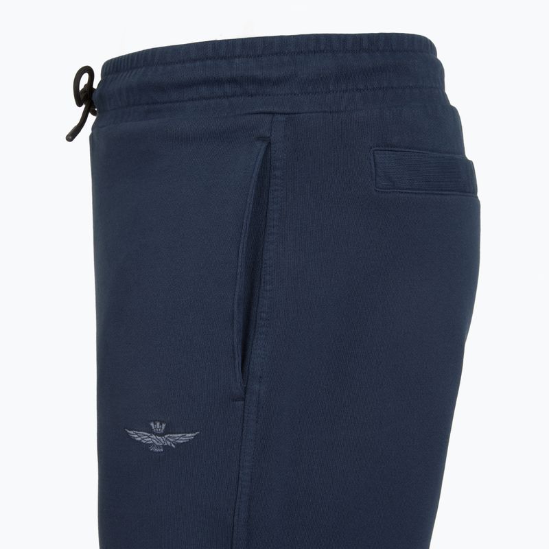 Herren Shorts Aeronautica Militare 251BF013F539 blau navy gewaschen 4