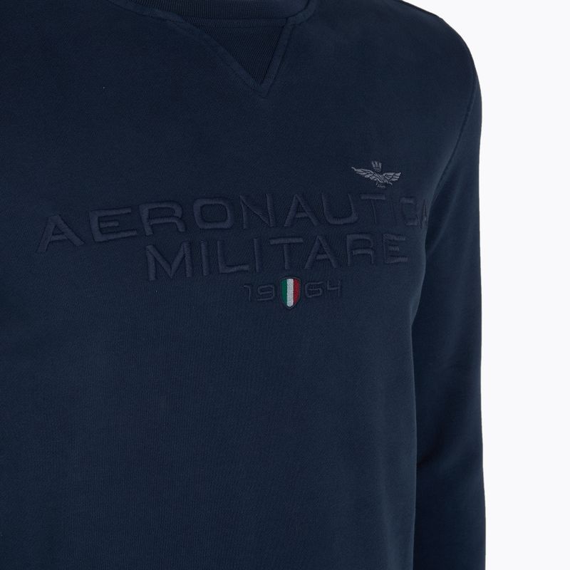 Herrenpullover Aeronautica Militare 251FE1985F539 navy blau gewaschen 3