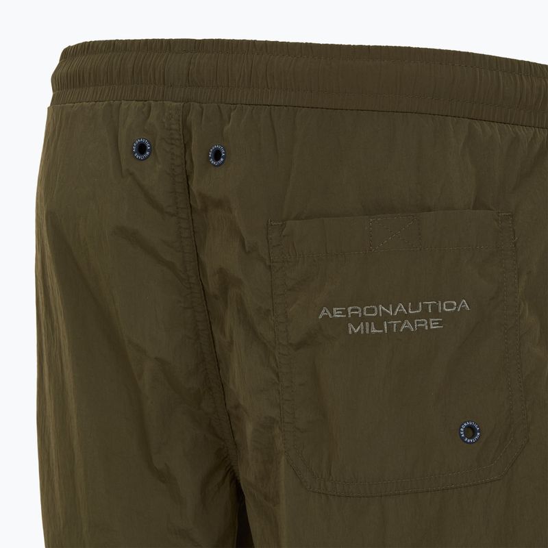 Herren-Badeshorts Aeronautica Militare 251BW224CT3538 militärgrün 5
