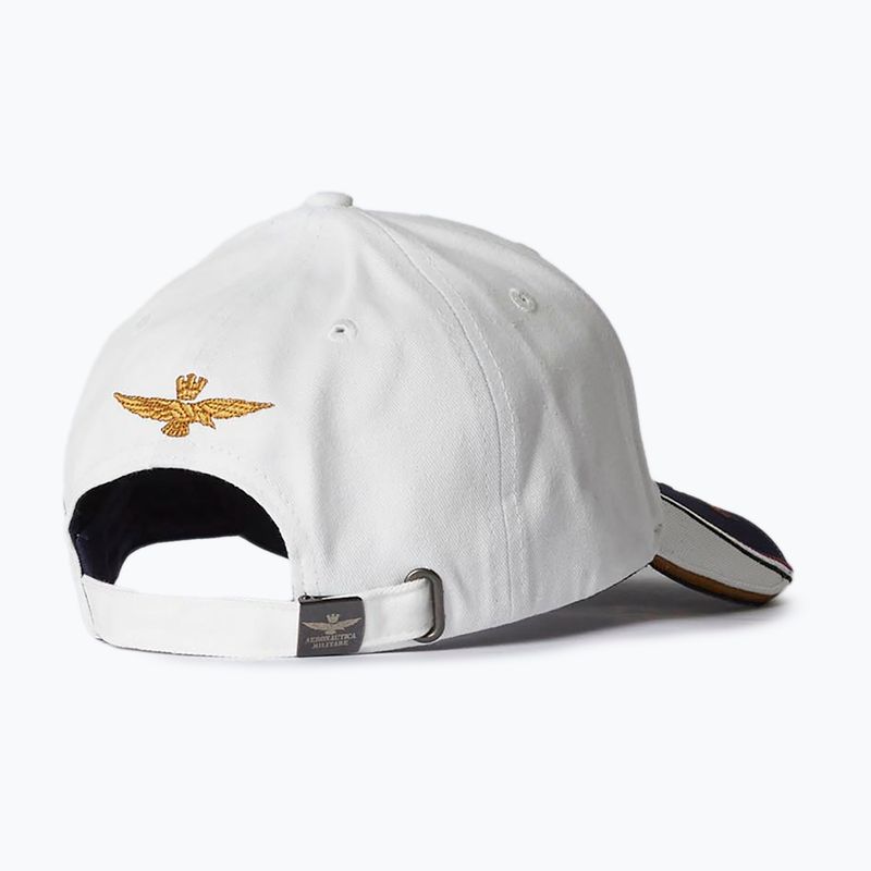 Herren Aeronautica Militare Baseballkappe 251HA1210CT3299 marineblau/weiss 2