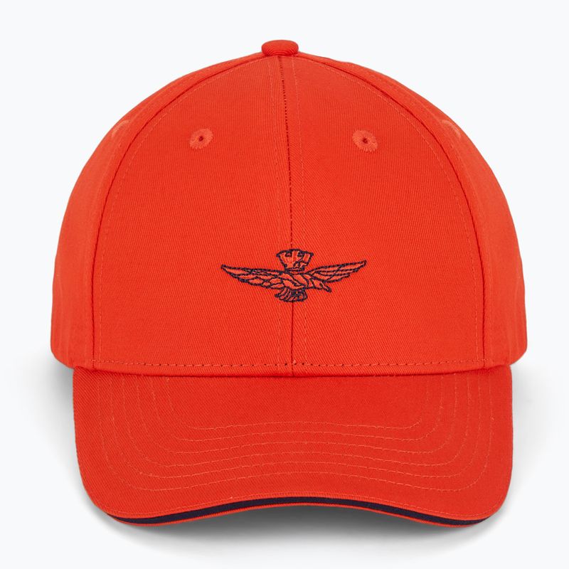 Herren Aeronautica Militare Baseballkappe 251HA1212CT3299 papaya orange 2