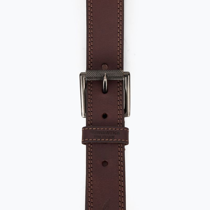 Herren-Gürtel Aeronautica Militare 251CP237PL181 testa di moro 2