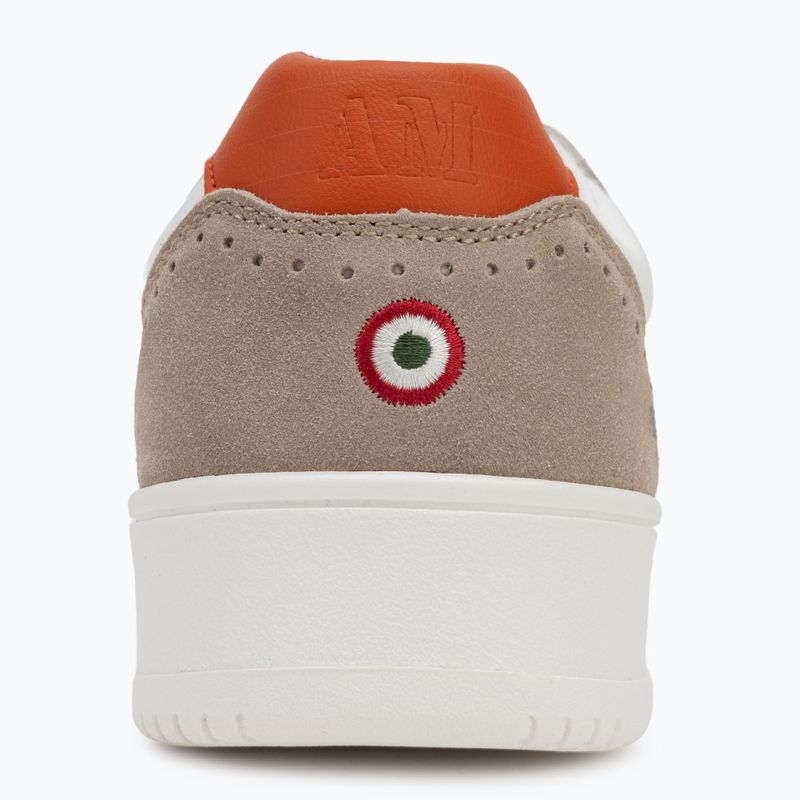 Aeronautica Militare Herrenschuhe 251SC235PL244 aus weiß/beige 6