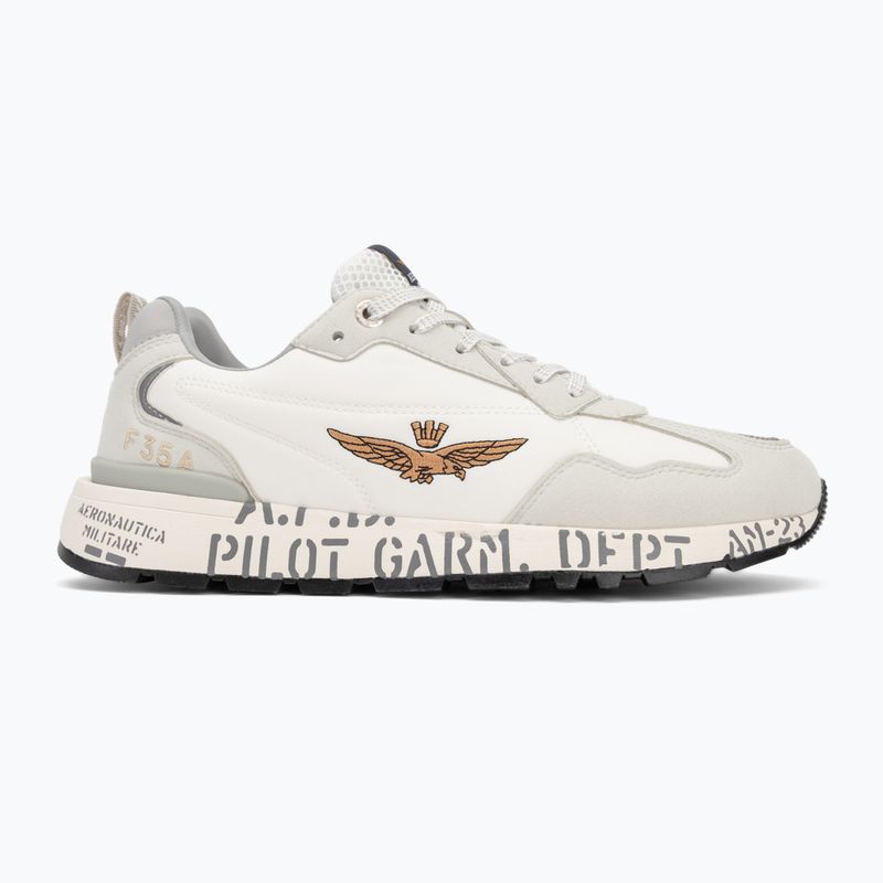 Aeronautica Militare Herrenschuhe 251SC276CT3332 off white 2
