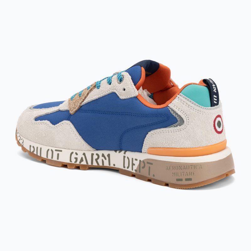 Aeronautica Militare Herrenschuhe 251SC276CT3546 geheimnisvoll/off weiß 3