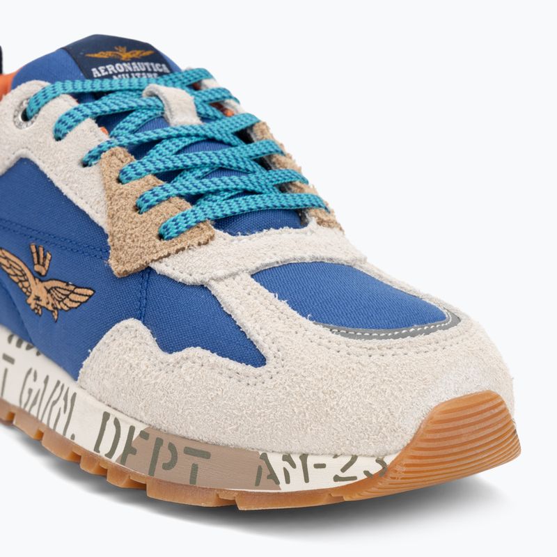 Aeronautica Militare Herrenschuhe 251SC276CT3546 geheimnisvoll/off weiß 7