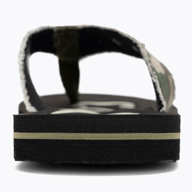 Herren Aeronautica Militare 251SC310CT3593 Tarnfarbe grün Flip Flops 6