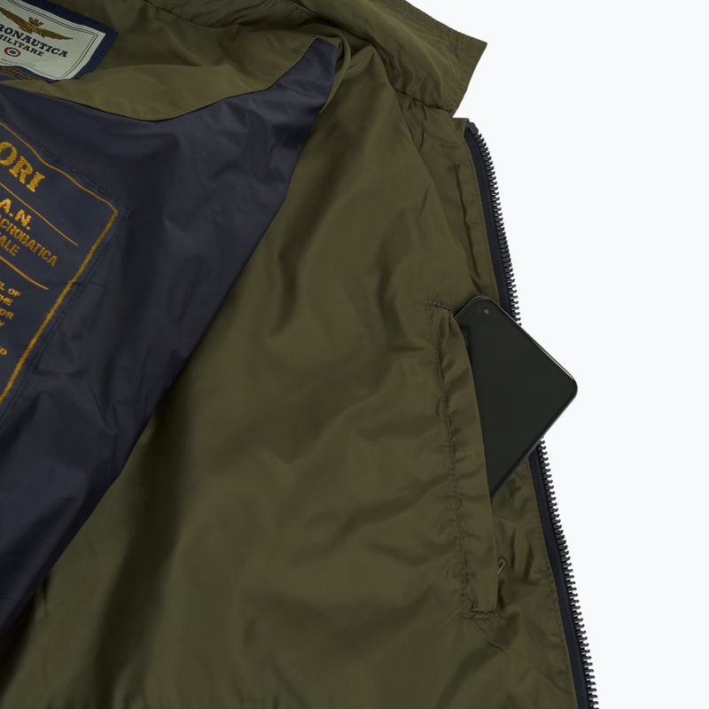 Herrenjacke Aeronautica Militare Heritage militärisch oliv 7