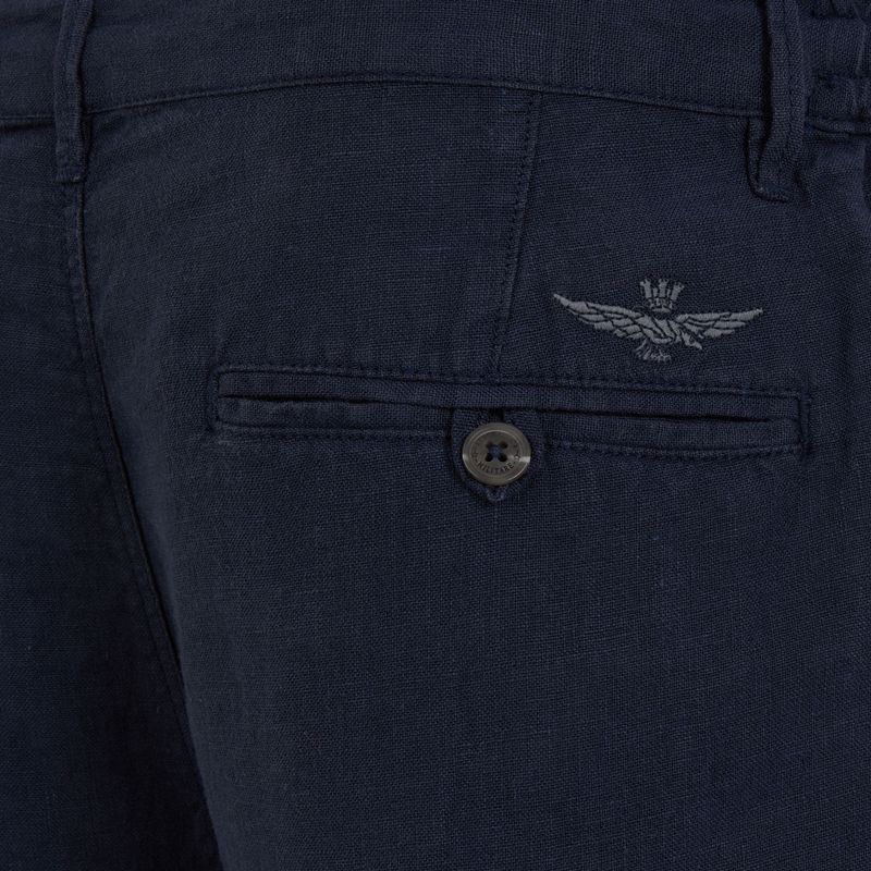 Herren Shorts Aeronautica Militare 251BE253CT3508 blau navy gewaschen 3