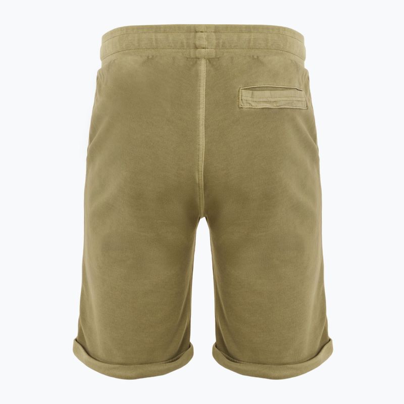 Aeronautica Militare Herren-Shorts 251BF016F583 Antilope beige gewaschen 2