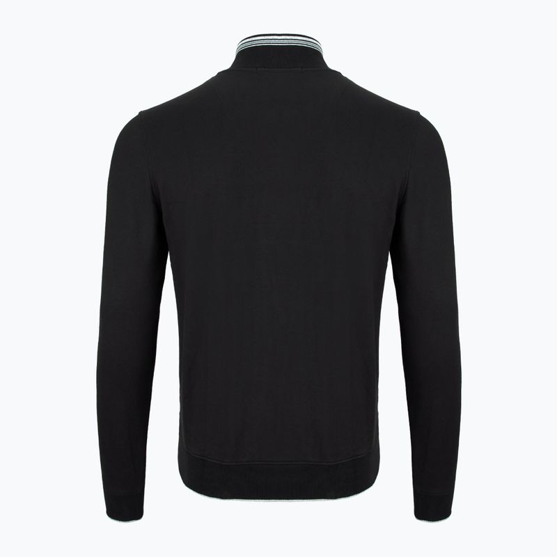 Herren Aeronautica Militare Essential jet schwarz Sweatshirt 2