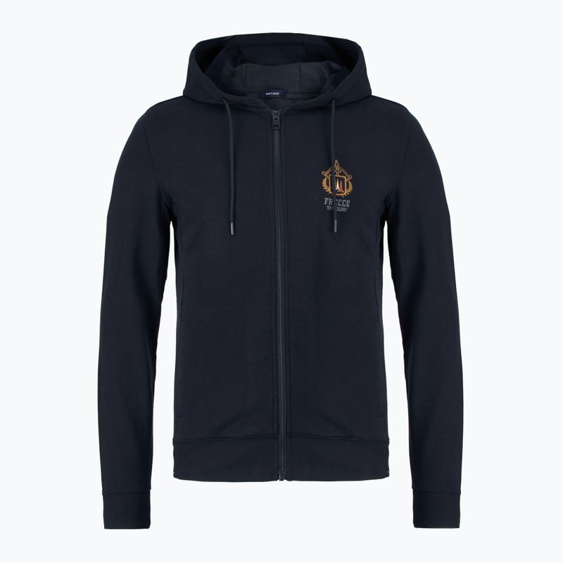 Herren Aeronautica Militare Essential Hoody Sweatshirt blu navy