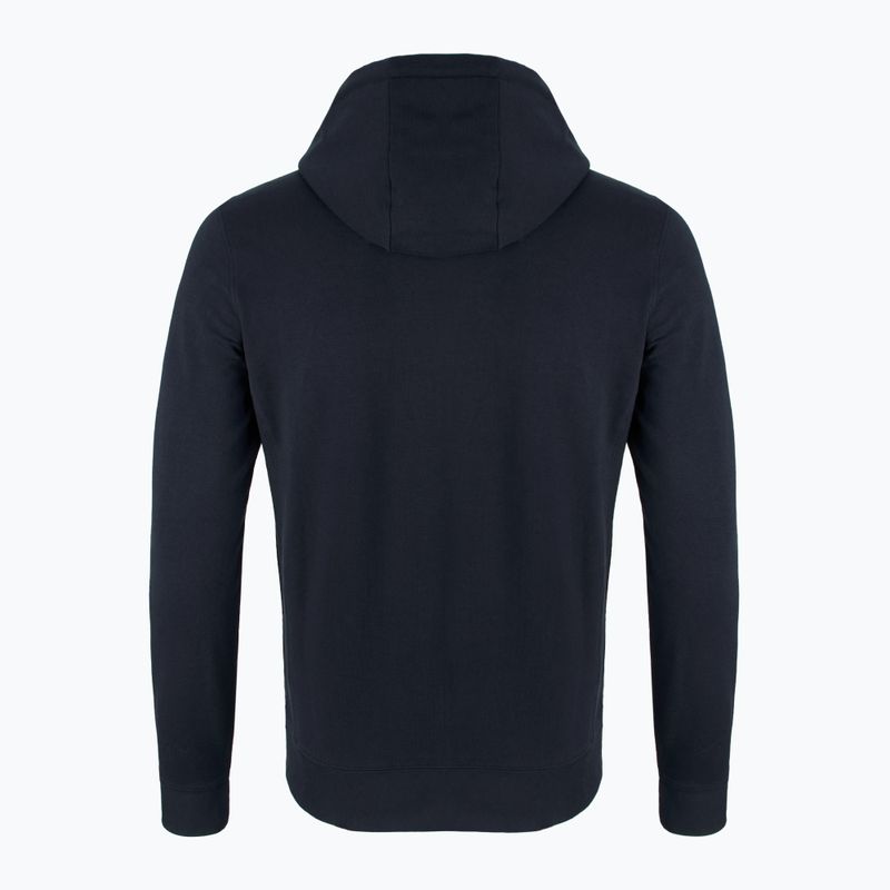 Herren Aeronautica Militare Essential Hoody Sweatshirt blu navy 2