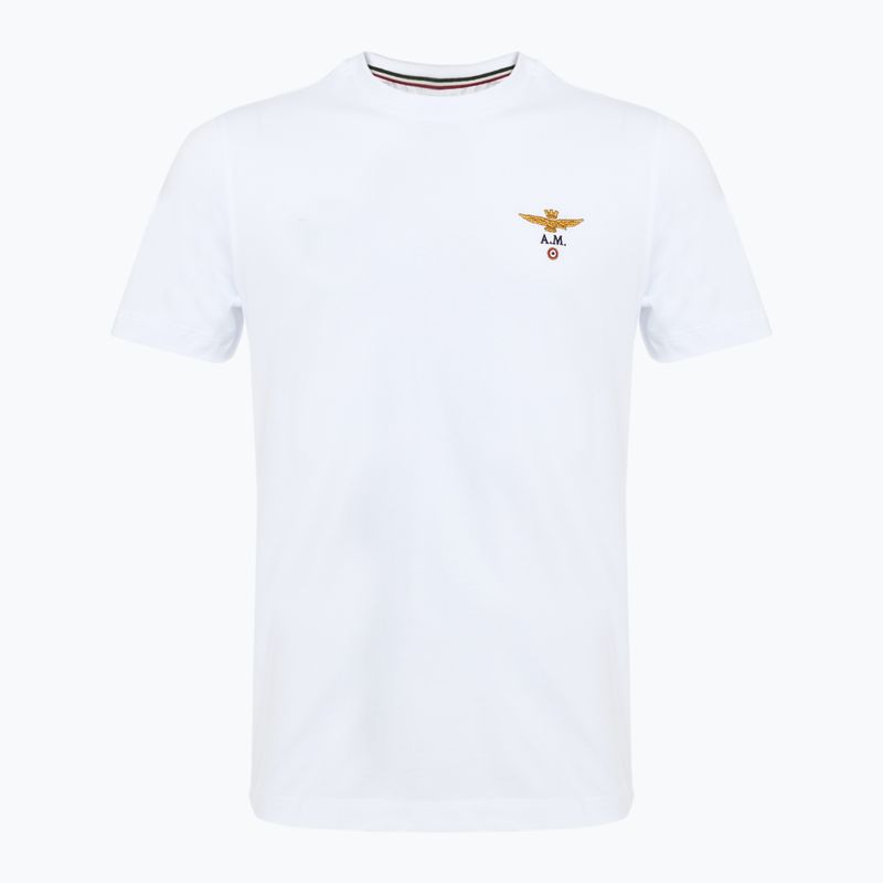 Herren Aeronautica Militare Essential weißes T-Shirt