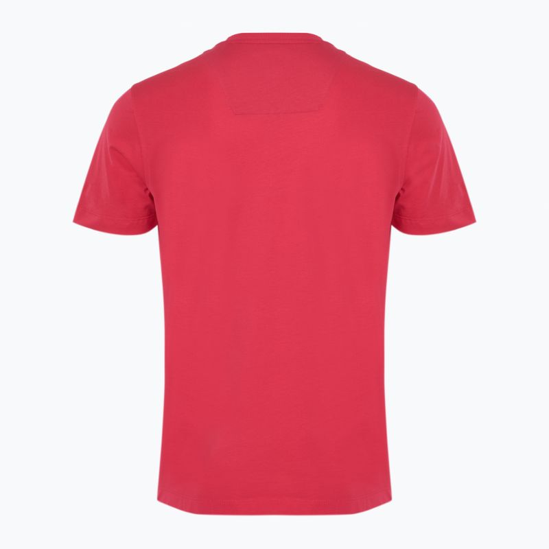 Herren-T-Shirt Aeronautica Militare Essential Magenta 2