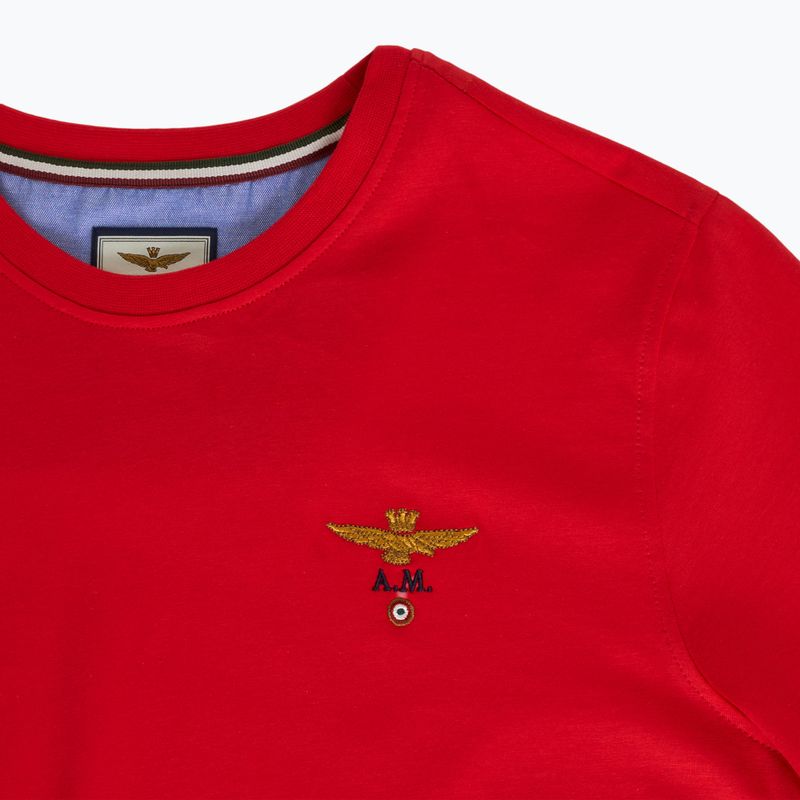 Herren Aeronautica Militare Essential tengo rot t-shirt 3