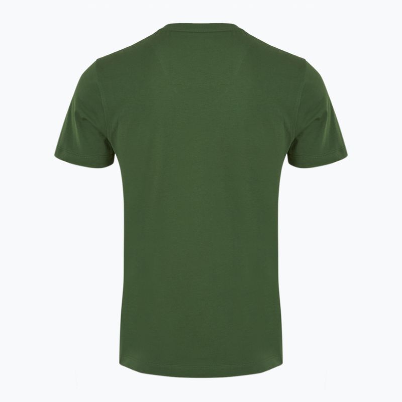 Herren T-Shirt Aeronautica Militare Essential Waldgrün 2