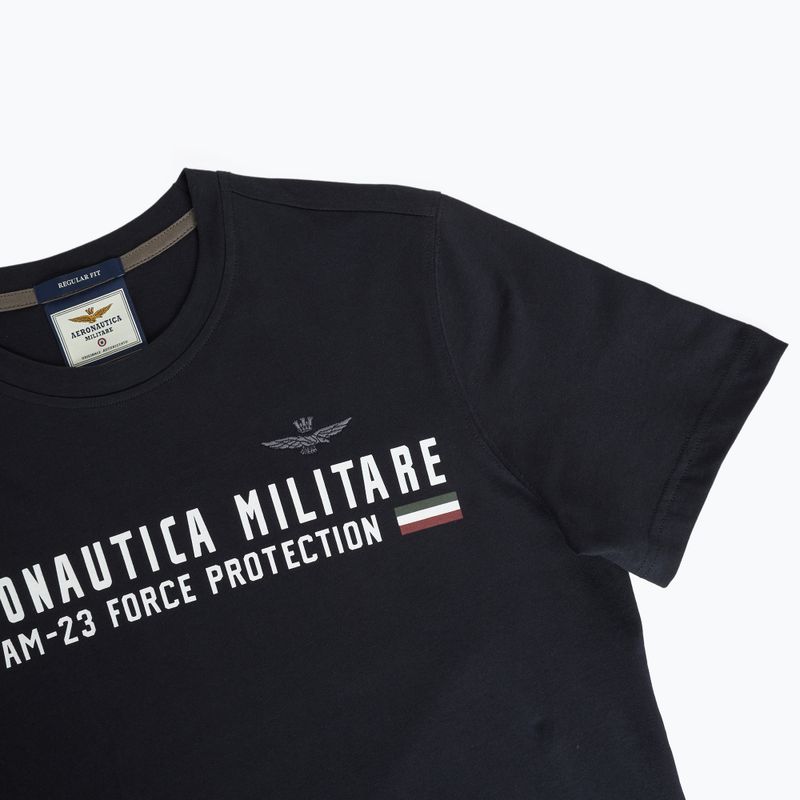 Herren Aeronautica Militare Heritage blu navy T-shirt 3