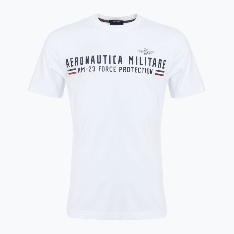 Herren Aeronautica Militare Heritage weißes T-Shirt