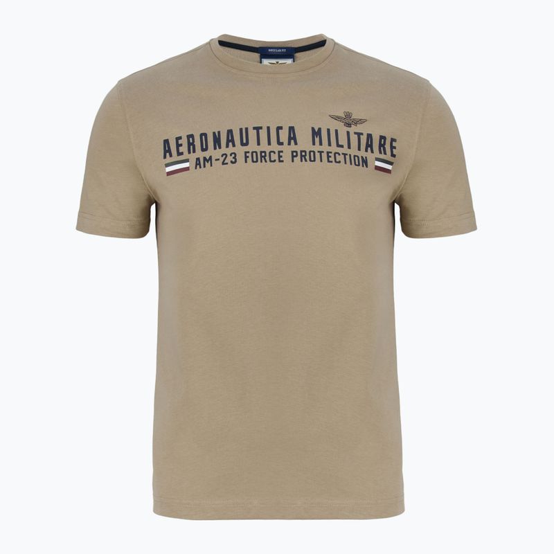 Herren Aeronautica Militare Heritage dune beige T-shirt