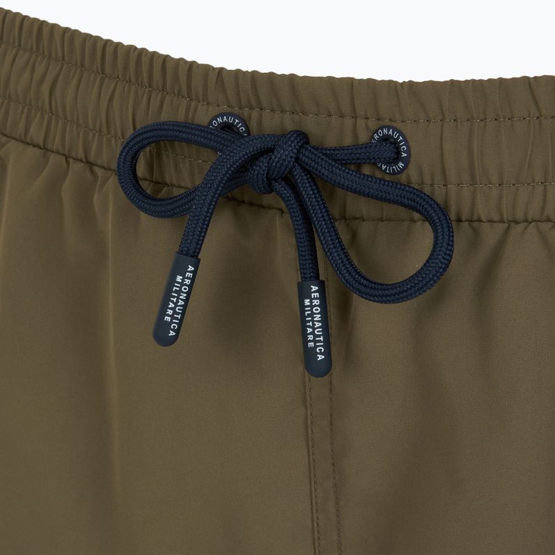 Herren-Badeshorts Aeronautica Militare 251BW223CT2967 military olive 4