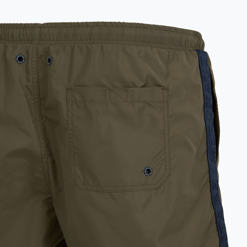 Herren-Badeshorts Aeronautica Militare 251BW225CT3539 militärisches Oliv 5