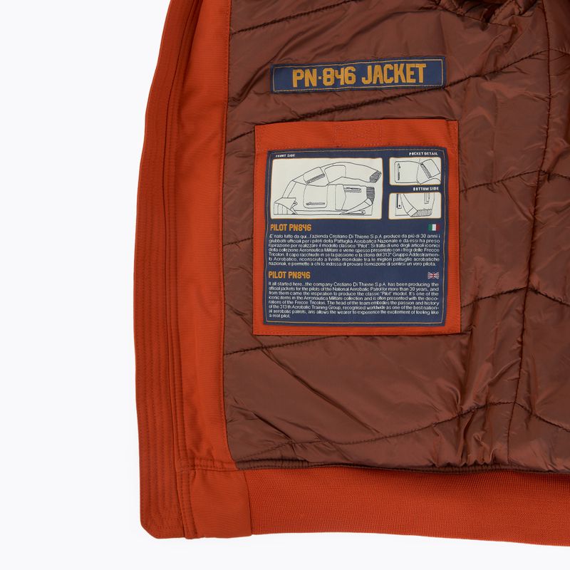 Aeronautica Militare Herrenjacke 252AB3024UCT03151 Lth Lehm orange 8