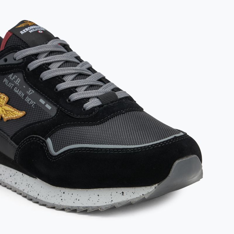 Herrenschuhe Aeronautica Militare 252SC0288UCT03545 jet black 7