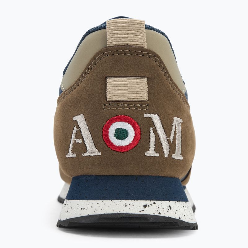 Herrenschuhe Aeronautica Militare 252SC0288UCT03545 blu navy/brown 6