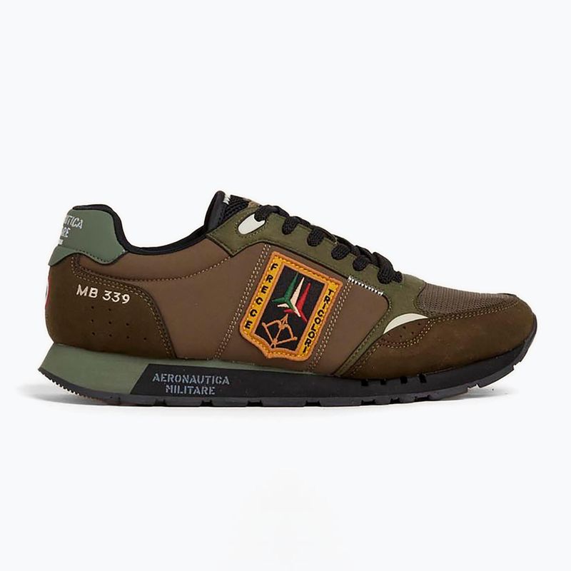 Herrenschuhe Aeronautica Militare 252SC0292UCT03331 dark green 8