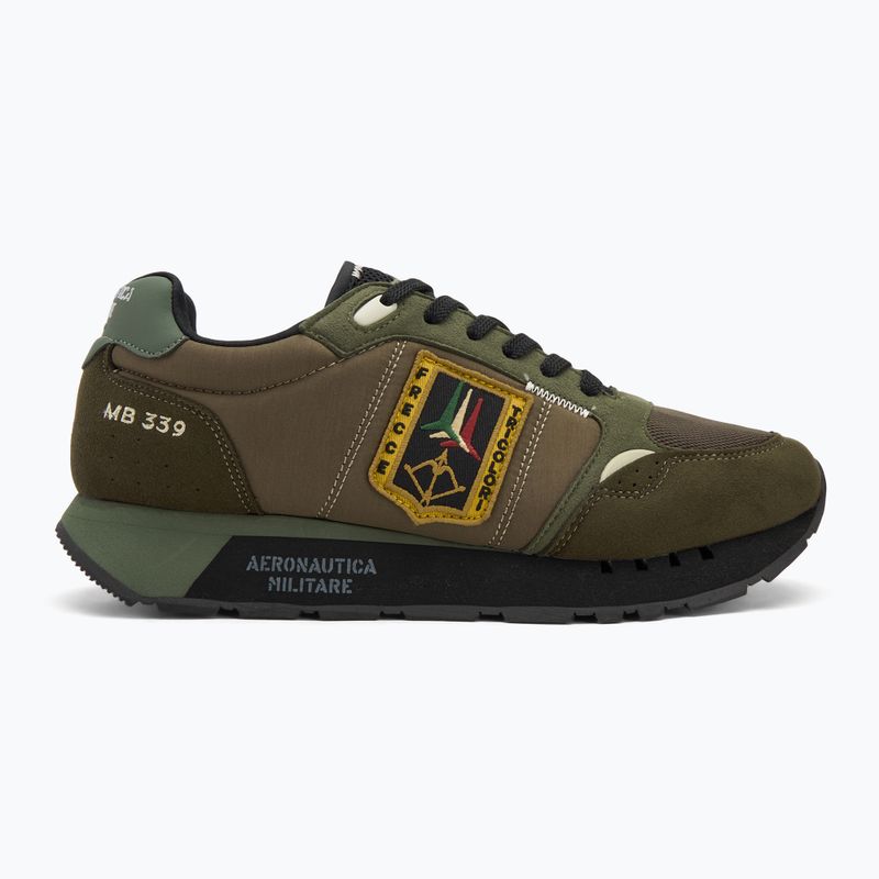 Herrenschuhe Aeronautica Militare 252SC0292UCT03331 dark green 2
