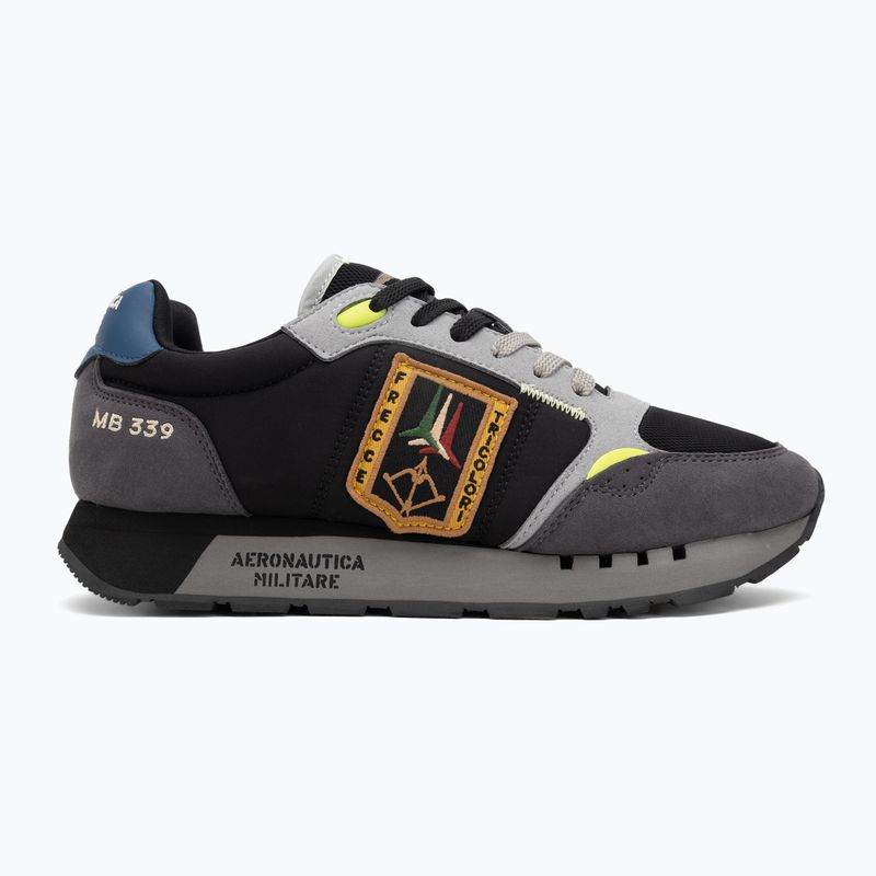 Herrenschuhe Aeronautica Militare 252SC0292UCT03331 black/grey 2