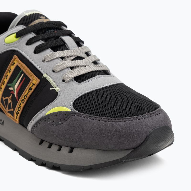 Herrenschuhe Aeronautica Militare 252SC0292UCT03331 black/grey 7